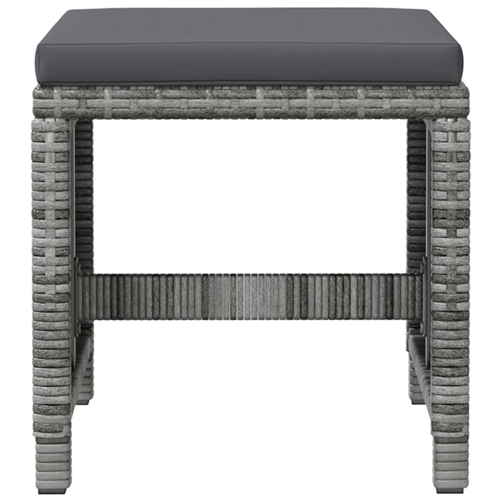 8720286666753_g_en_hd_7 vidaXL 4 Piece Garden Chair and Stool Set Poly Rattan Grey - Image 9
