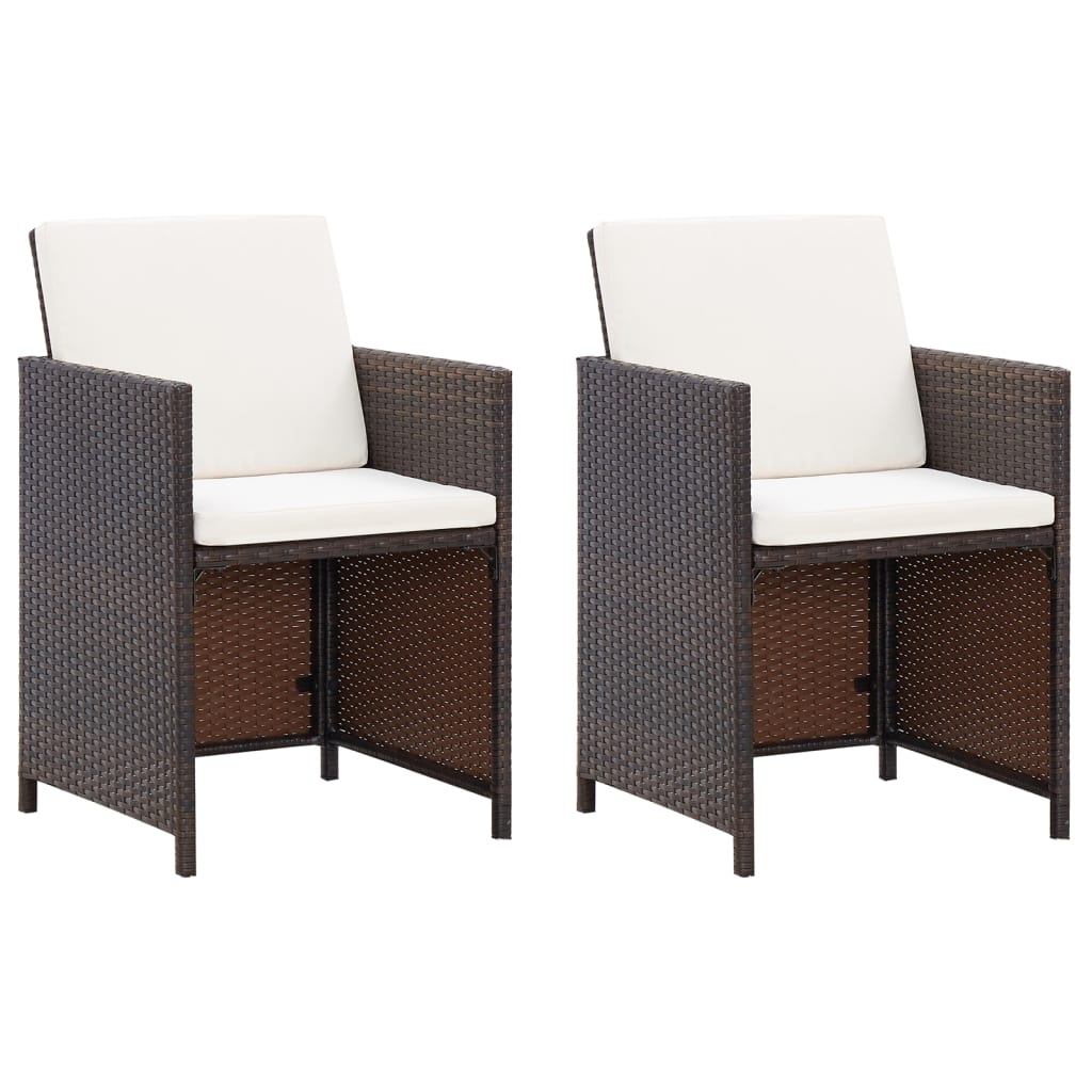8720286667002_g_en_hd_1 vidaXL 4 Piece Garden Chair and Stool Set Poly Rattan Brown - Image 2