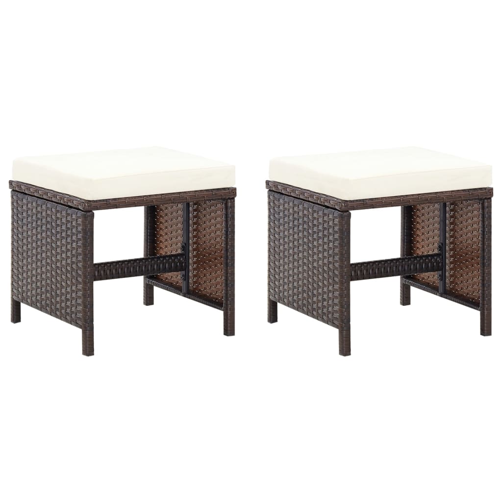 8720286667002_g_en_hd_6 vidaXL 4 Piece Garden Chair and Stool Set Poly Rattan Brown - Image 7