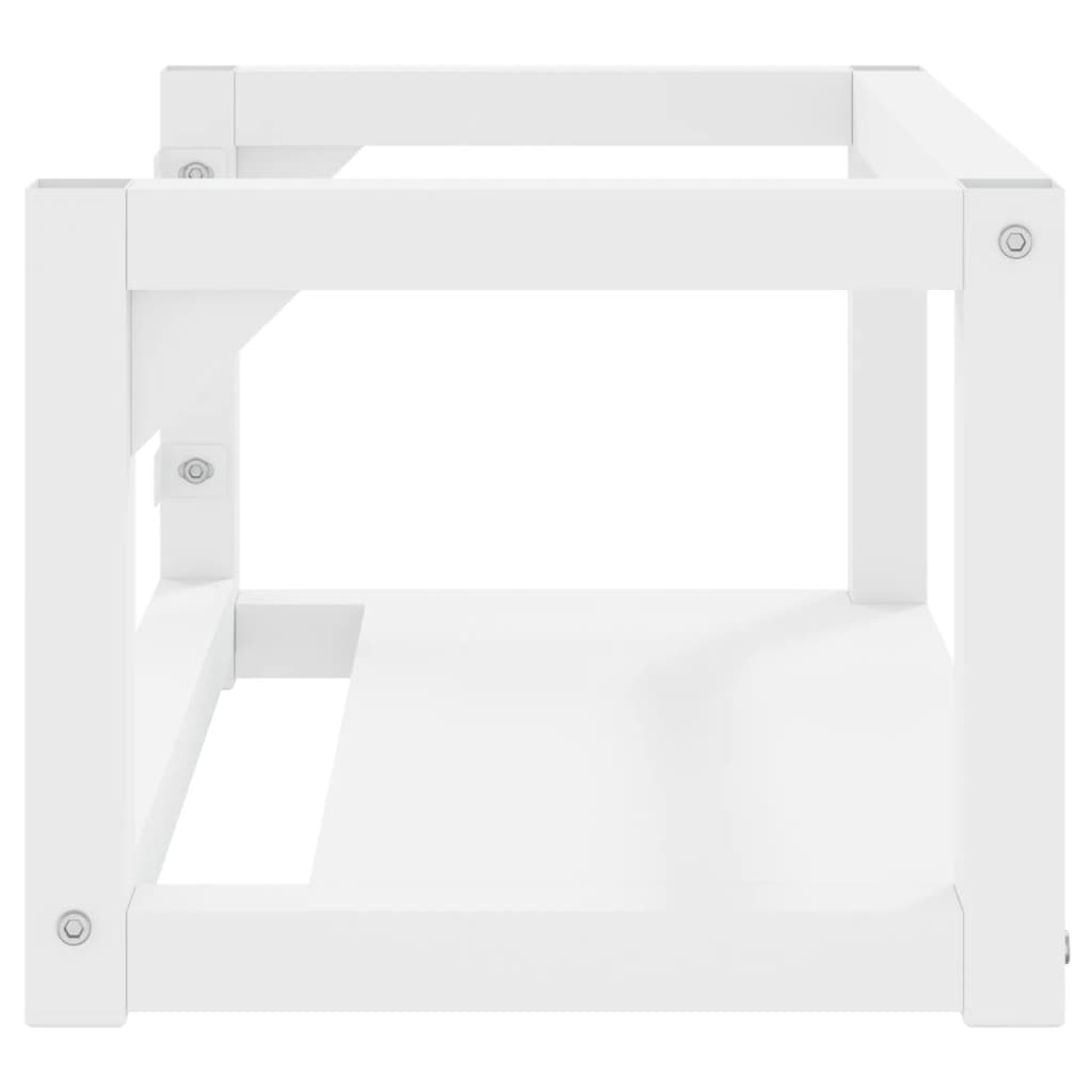 8720286667637_g_en_hd_2 vidaXL Wall-mounted Bathroom Washbasin Frame White 59x38x31 cm Iron - Image 4