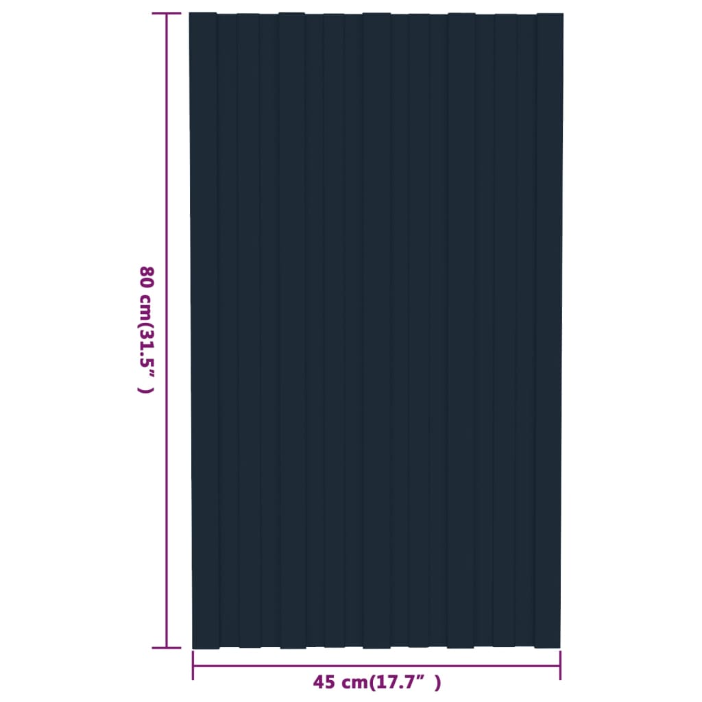 8720286668009_g_en_hd_6 vidaXL Roof Panels 12 pcs Galvanised Steel Anthracite 80x45 cm - Image 7