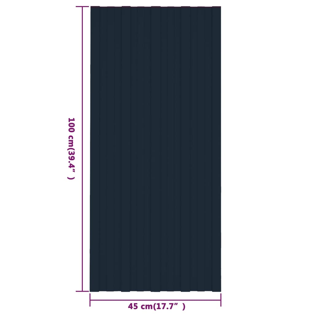8720286668122_g_en_hd_6 vidaXL Roof Panels 12 pcs Galvanised Steel Anthracite 100x45 cm - Image 7