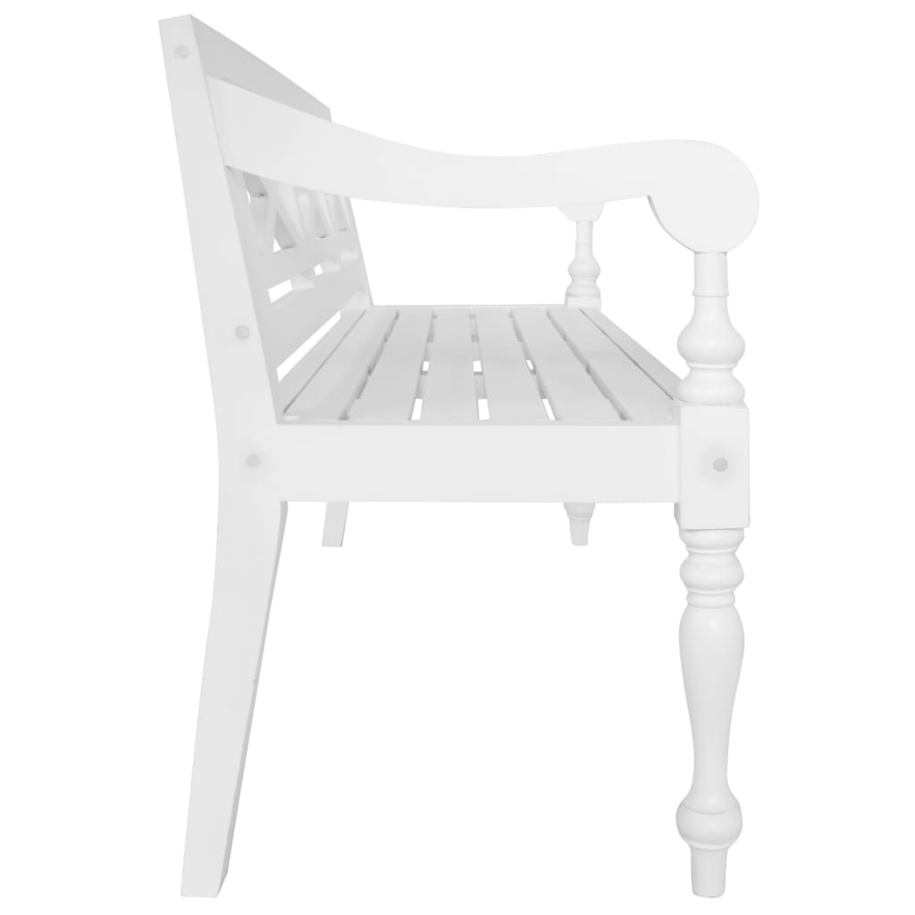 8720286668207_g_en_hd_2 vidaXL Batavia Bench 123 cm Solid Mahogany Wood White - Image 3