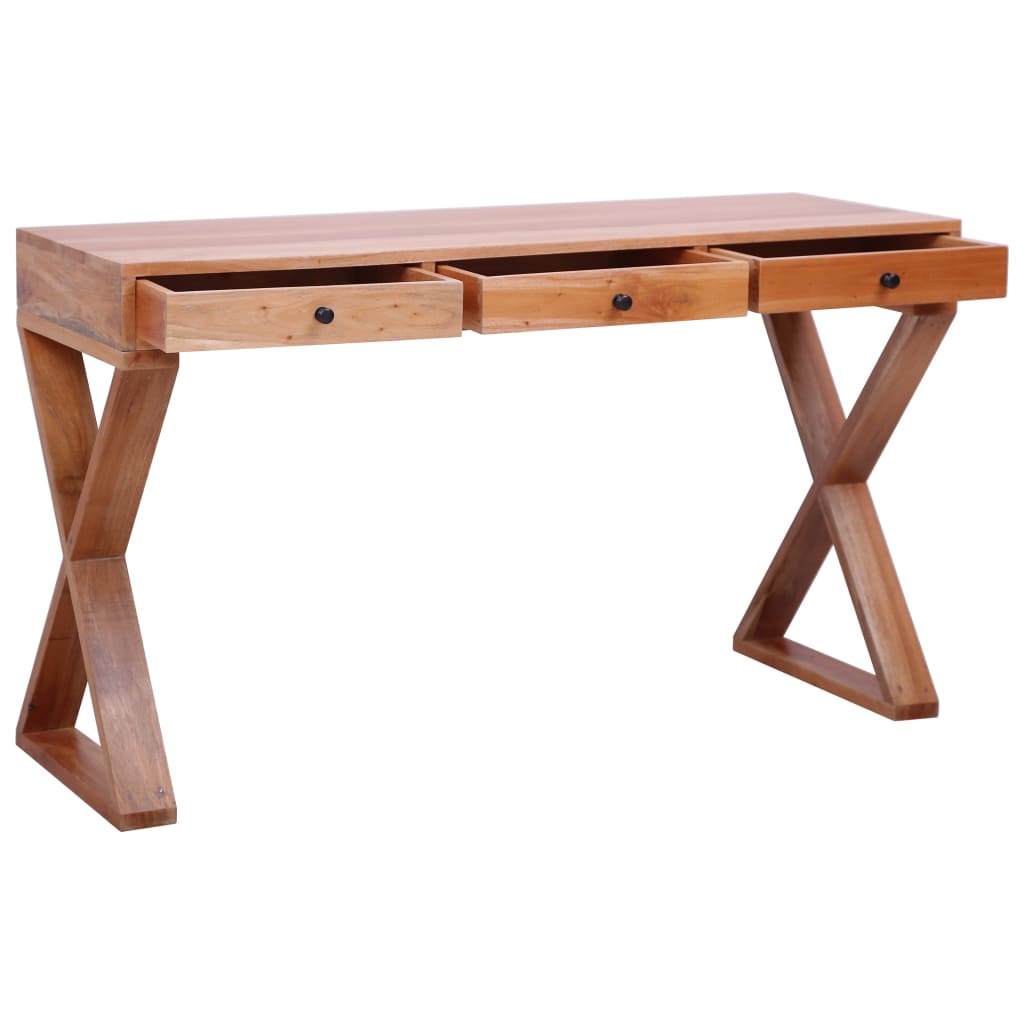 8720286668269_g_en_hd_3 vidaXL Computer Desk Natural 115x47x77 cm Solid Mahogany Wood - Image 5