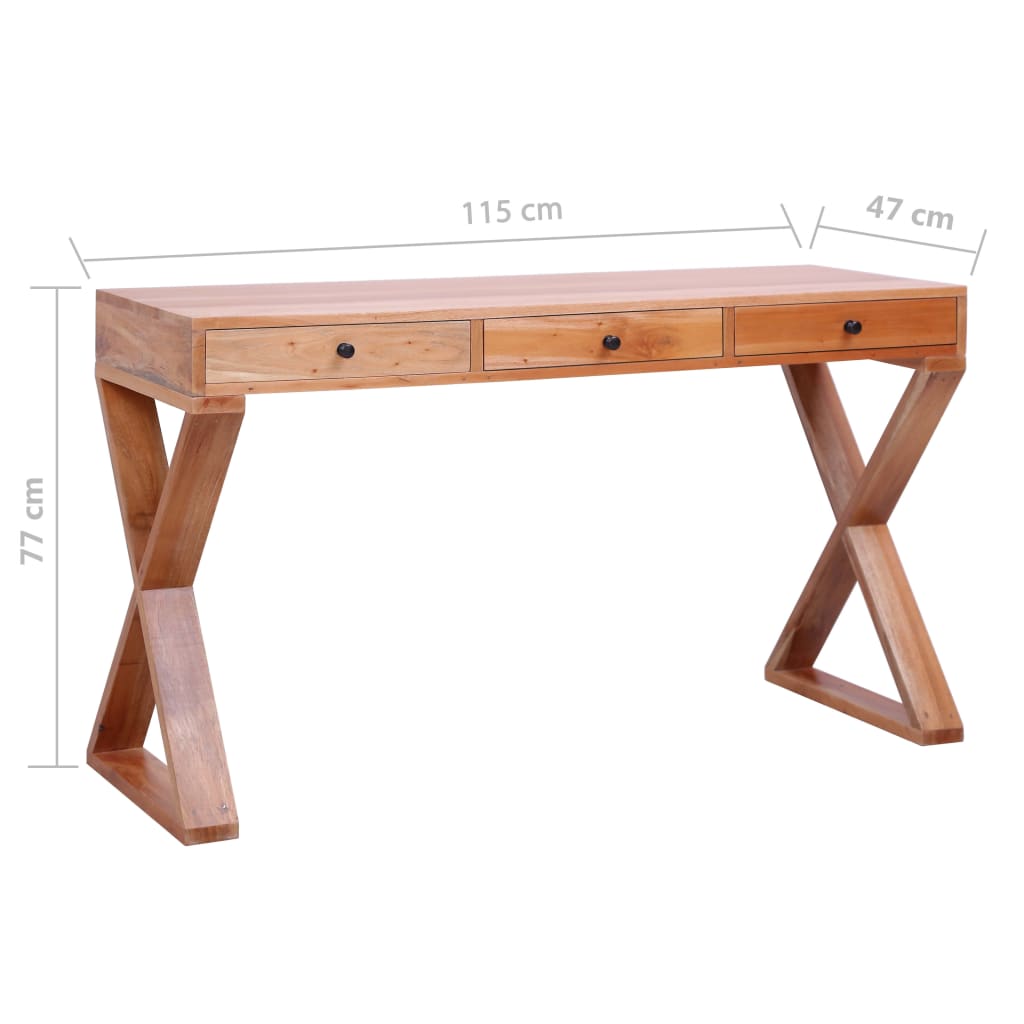 8720286668269_g_en_hd_7 vidaXL Computer Desk Natural 115x47x77 cm Solid Mahogany Wood - Image 9