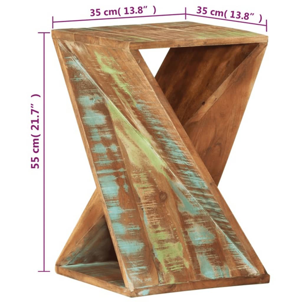 8720286668559_g_en_hd_8 vidaXL Side Table 35x35x55 cm Solid Wood Reclaimed - Image 10
