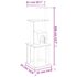 vidaXL Cat Tree with Sisal Scratching Posts Dark Grey 105 cm - Image 6