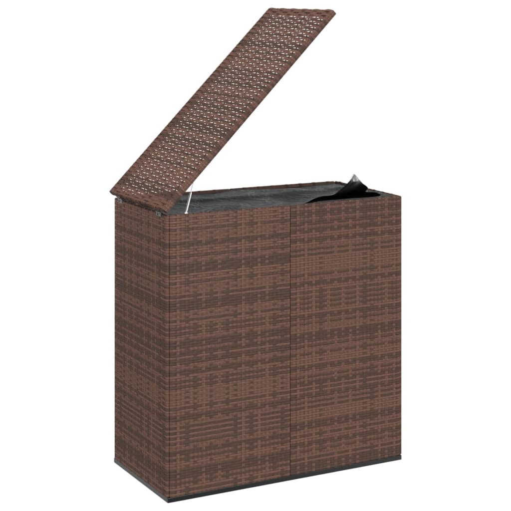 8720286669310_g_en_hd_2 vidaXL Garden Cushion Box PE Rattan 100x49x103.5 cm Brown - Image 3