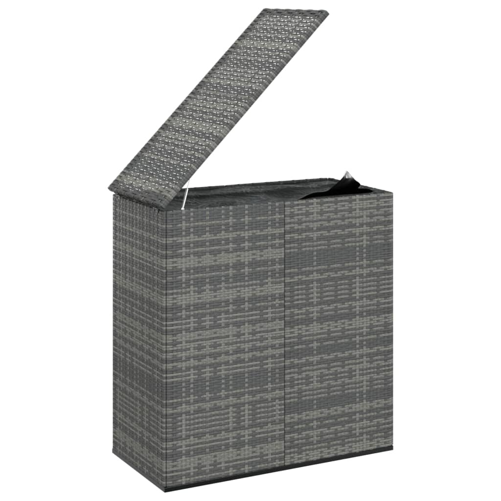 8720286669327_g_en_hd_2 vidaXL Garden Cushion Box PE Rattan 100x49x103.5 cm Grey - Image 3