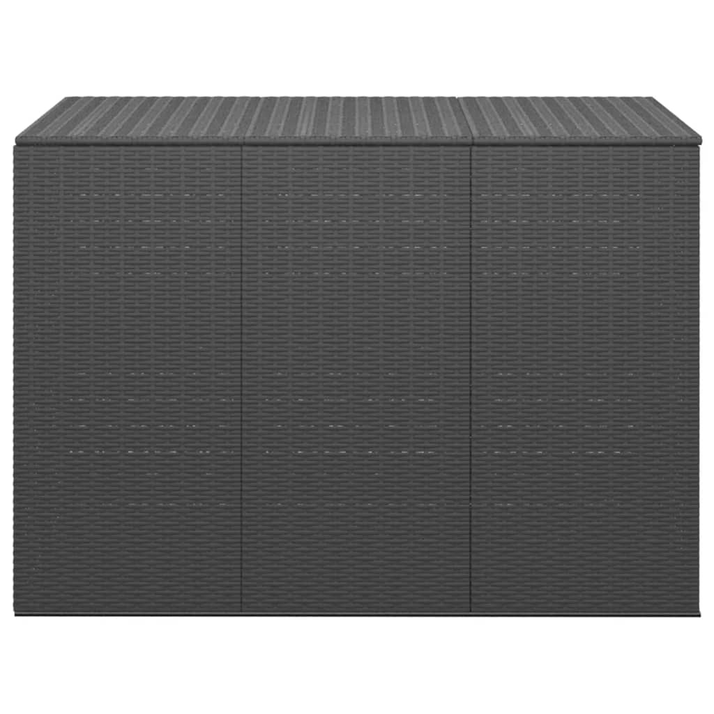 8720286669365_g_en_hd_1 vidaXL Garden Cushion Box PE Rattan 145x100x103 cm Black - Image 2