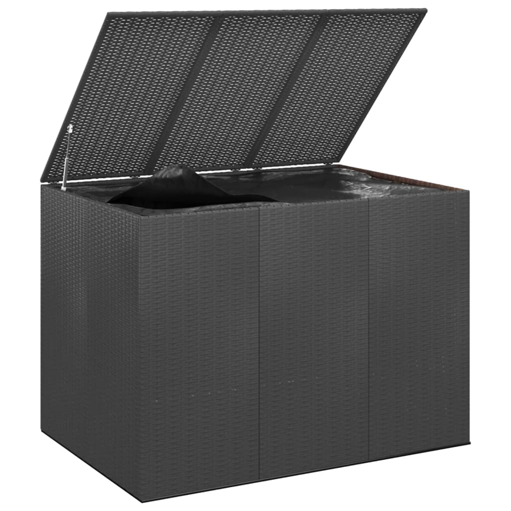 8720286669365_g_en_hd_2 vidaXL Garden Cushion Box PE Rattan 145x100x103 cm Black - Image 3