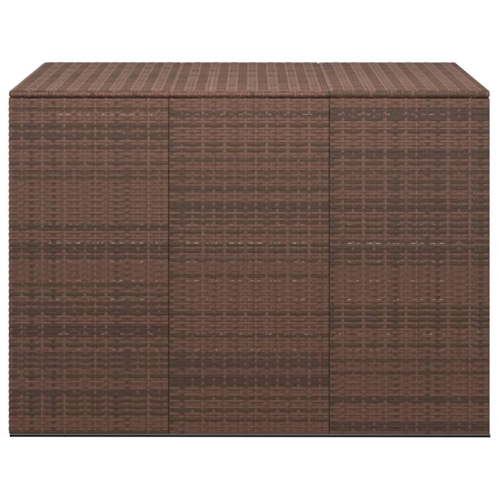 8720286669372_g_en_hd_1 vidaXL Garden Cushion Box PE Rattan 145x100x103 cm Brown - Image 2