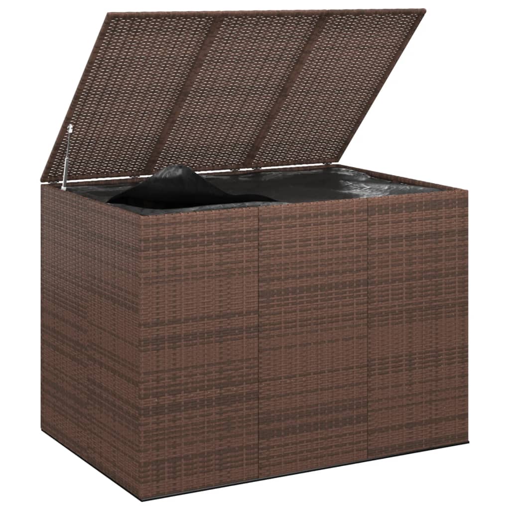 8720286669372_g_en_hd_2 vidaXL Garden Cushion Box PE Rattan 145x100x103 cm Brown - Image 3