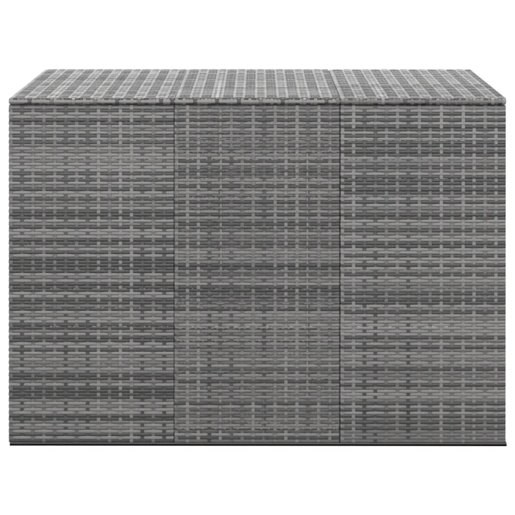 8720286669389_g_en_hd_1 vidaXL Garden Cushion Box PE Rattan 145x100x103 cm Grey - Image 2