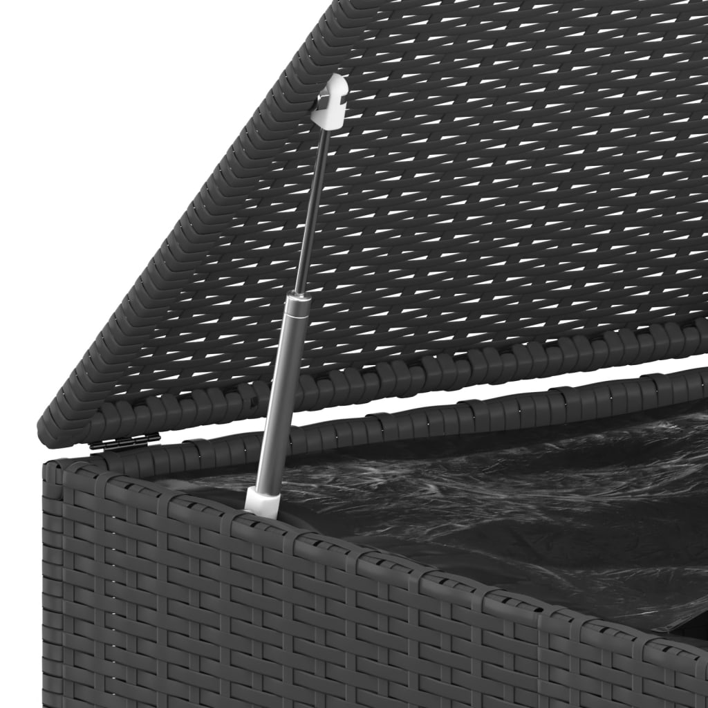 8720286669396_g_en_hd_3 vidaXL Garden Cushion Box PE Rattan 194x100x103 cm Black - Image 4