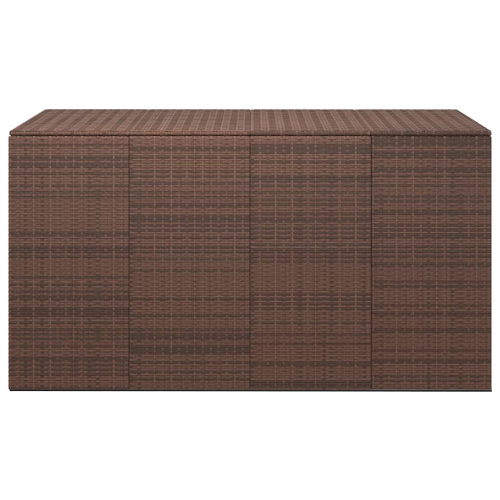 8720286669402_g_en_hd_1 vidaXL Garden Cushion Box PE Rattan 194x100x103 cm Brown - Image 2