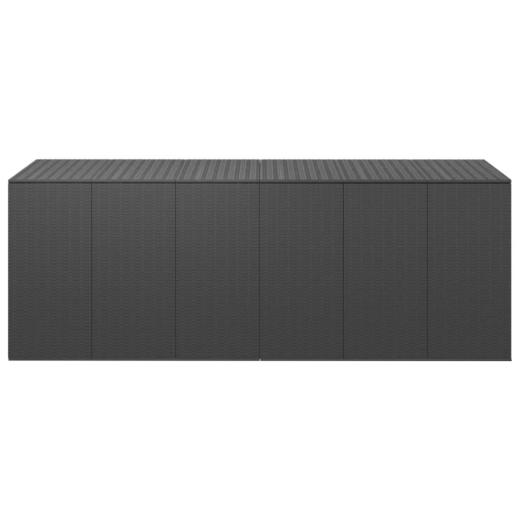 8720286669426_g_en_hd_1 vidaXL Garden Cushion Box PE Rattan 291x100.5x104 cm Black - Image 2