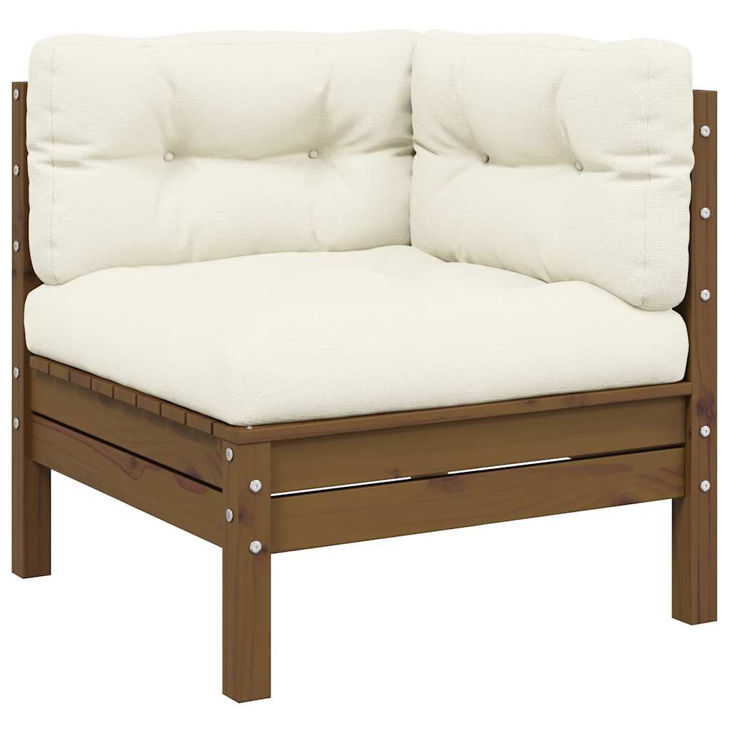 8720286670637_a_en_hd_1 vidaXL Garden Corner Sofa with Cushions Honey Brown Solid Pinewood - Image 1