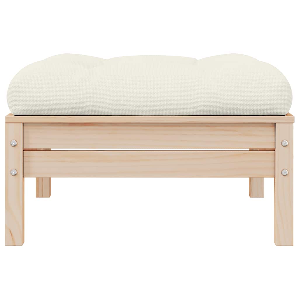 8720286670903_g_en_hd_2 vidaXL 2-Seater Garden Sofa with Cream Cushions Solid Pinewood - Image 3