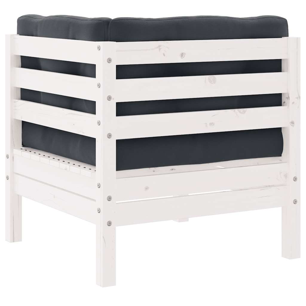 8720286671092_g_en_hd_4 vidaXL 3 Piece Garden Lounge Set with Cushions White Solid Pinewood - Image 5