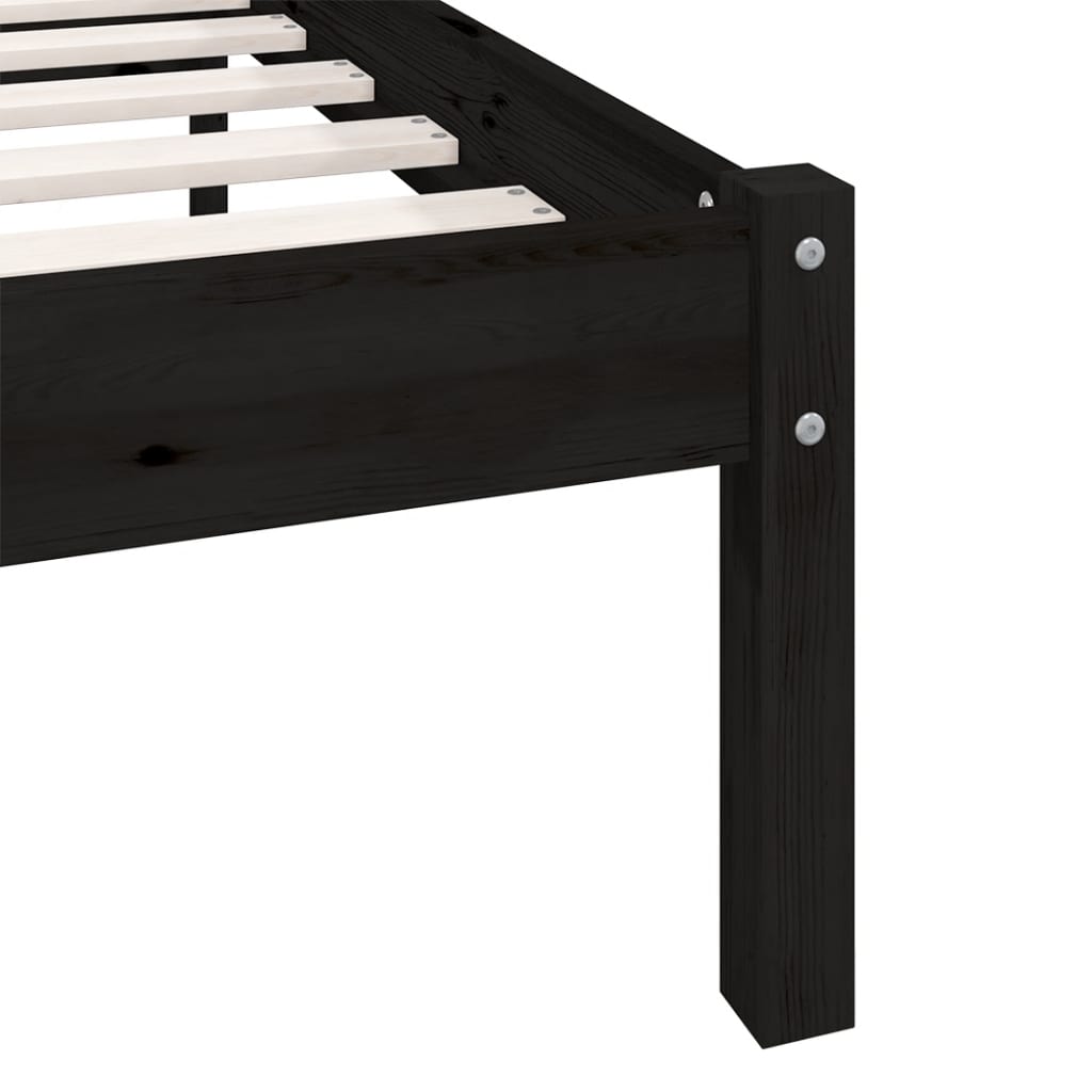 8720286671382_g_en_hd_6 vidaXL Bed Frame without Mattress Black Solid Wood 135x190 cm - Image 8