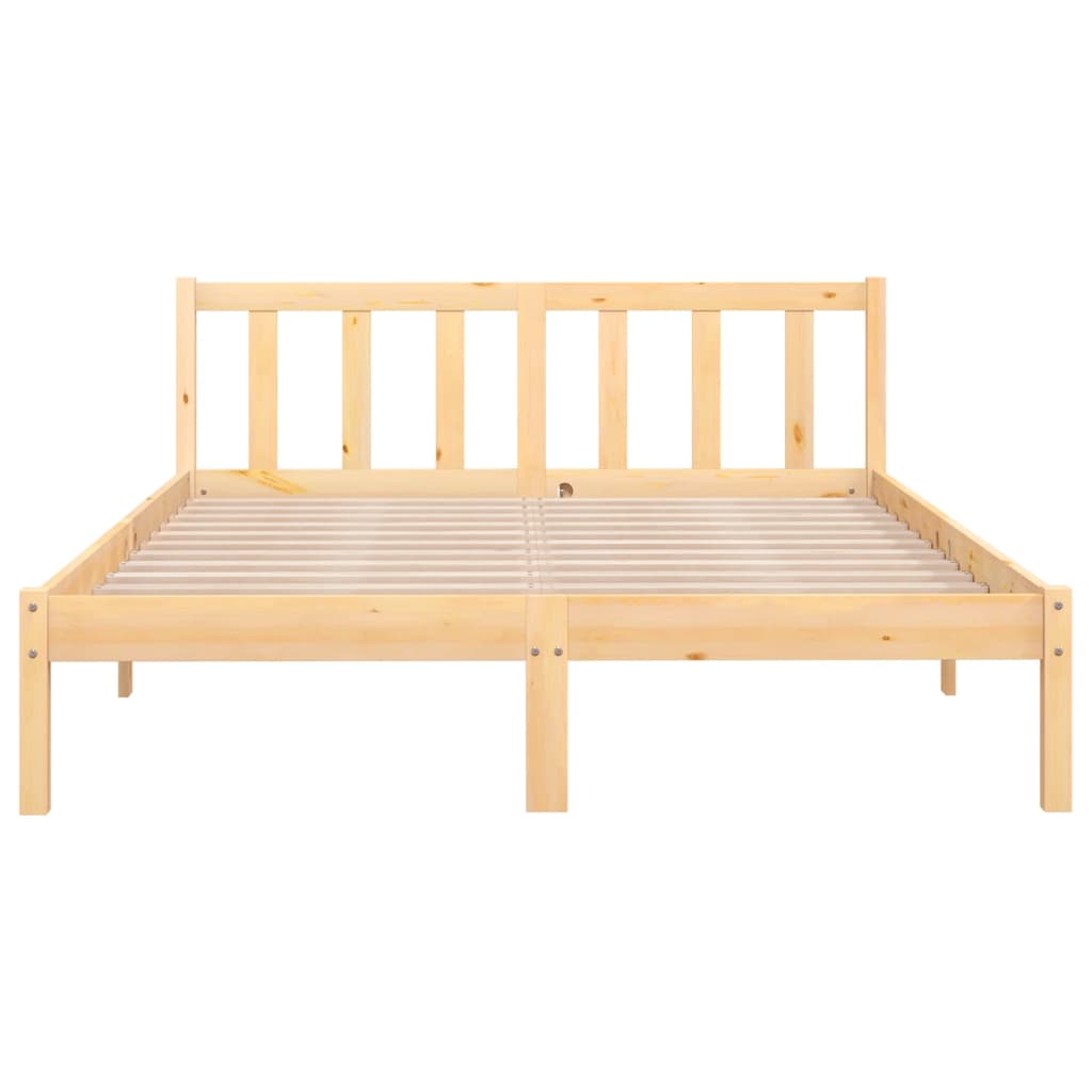 8720286671641_g_en_hd_2 vidaXL Bed Frame without Mattress Solid Wood Pine 150x200 cm - Image 4