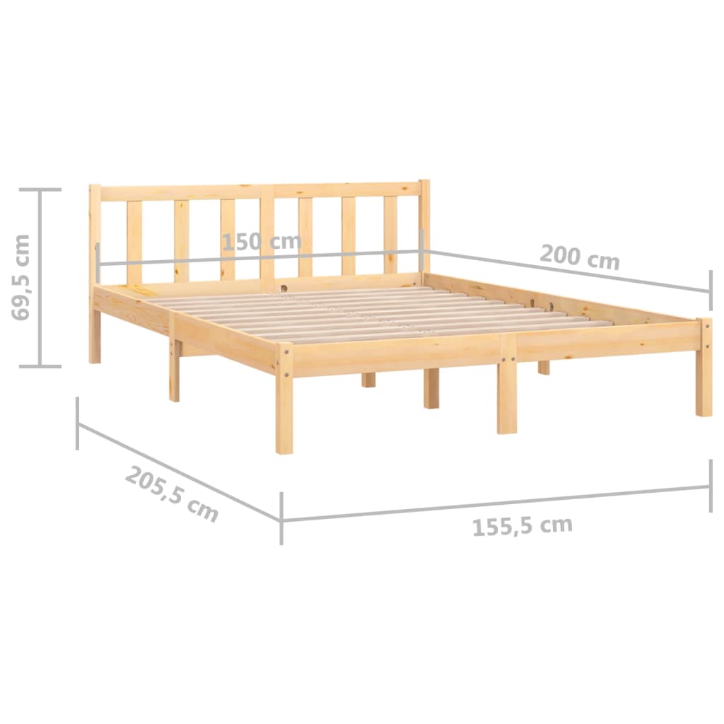 8720286671641_g_en_hd_7 vidaXL Bed Frame without Mattress Solid Wood Pine 150x200 cm - Image 9