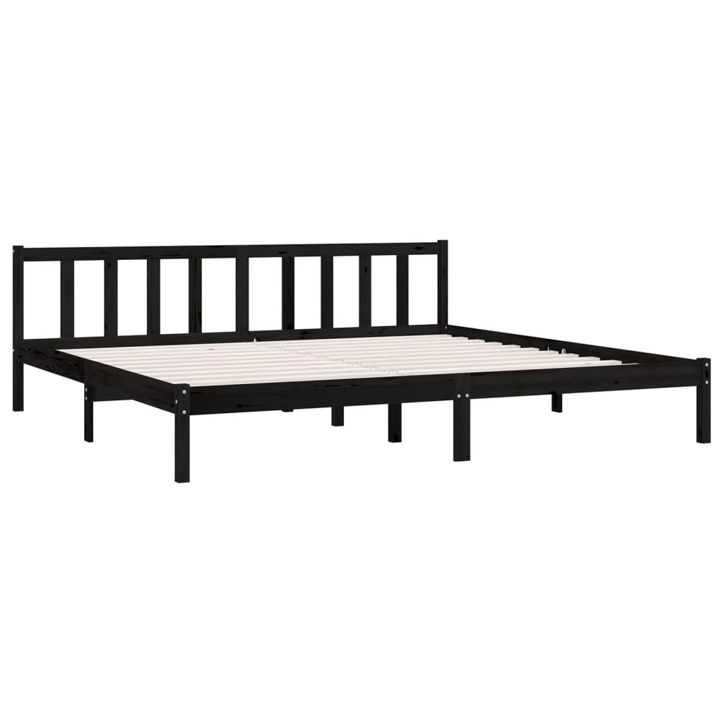 8720286671788_g_en_hd_1 vidaXL Bed Frame without Mattress Black Solid Wood 183x203 cm King - Image 3