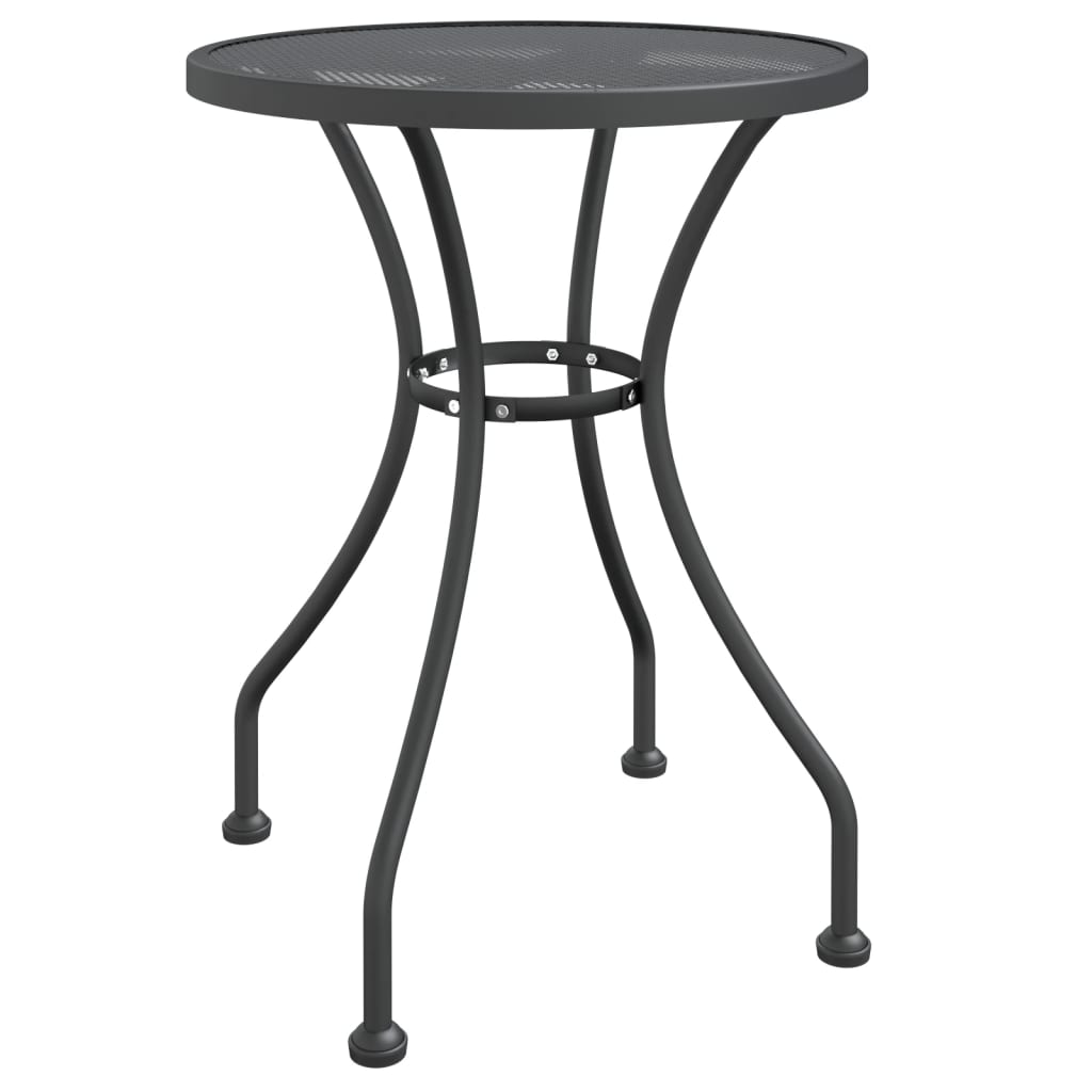 8720286677698_a_en_hd_1 vidaXL Garden Table Ø60x72 cm Expanded Metal Mesh Anthracite - Image 2
