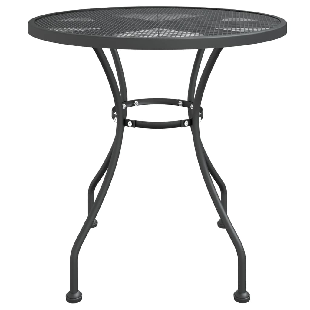 8720286677704_g_en_hd_1 vidaXL Garden Table Ø80x72 cm Expanded Metal Mesh Anthracite - Image 3