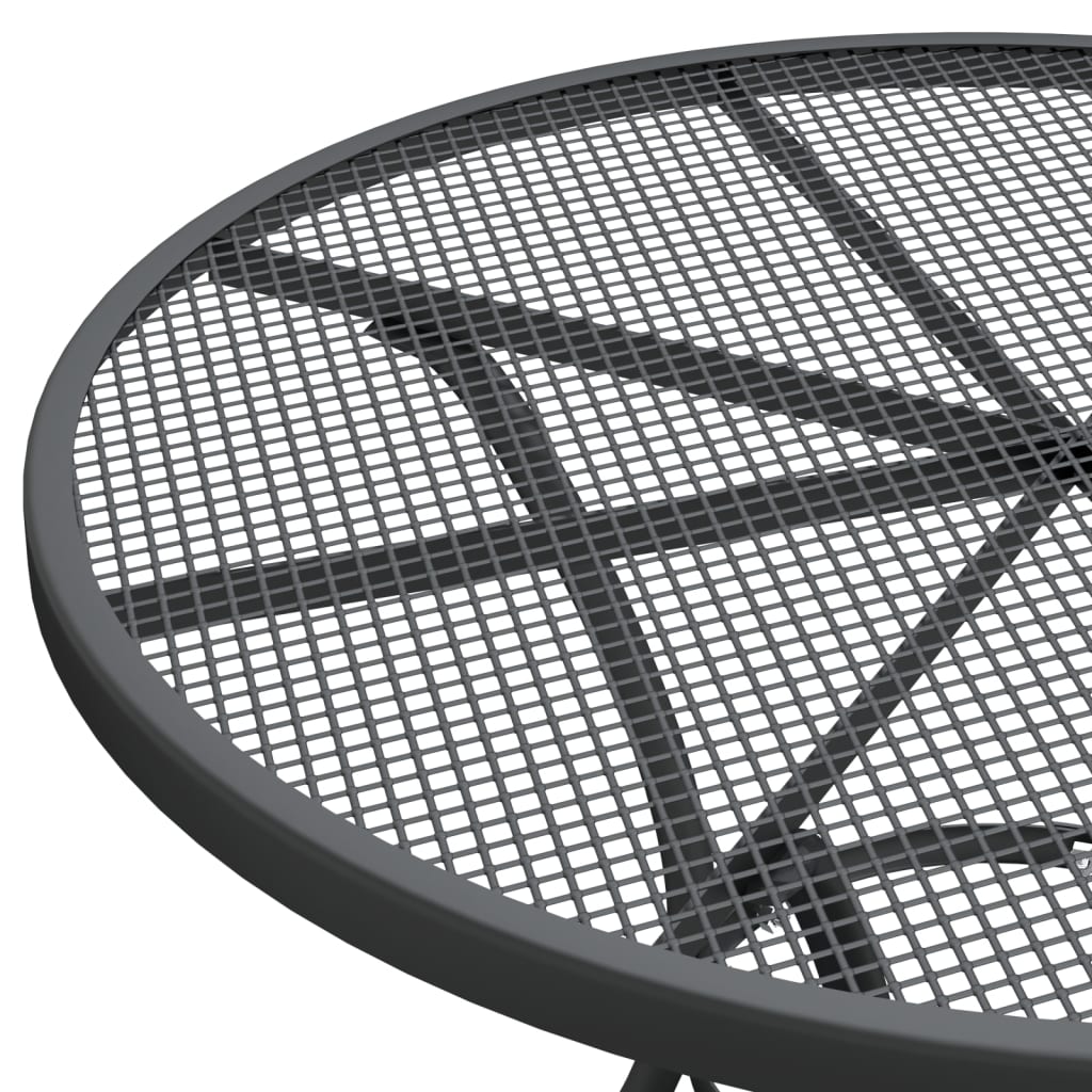 8720286677704_g_en_hd_2 vidaXL Garden Table Ø80x72 cm Expanded Metal Mesh Anthracite - Image 4