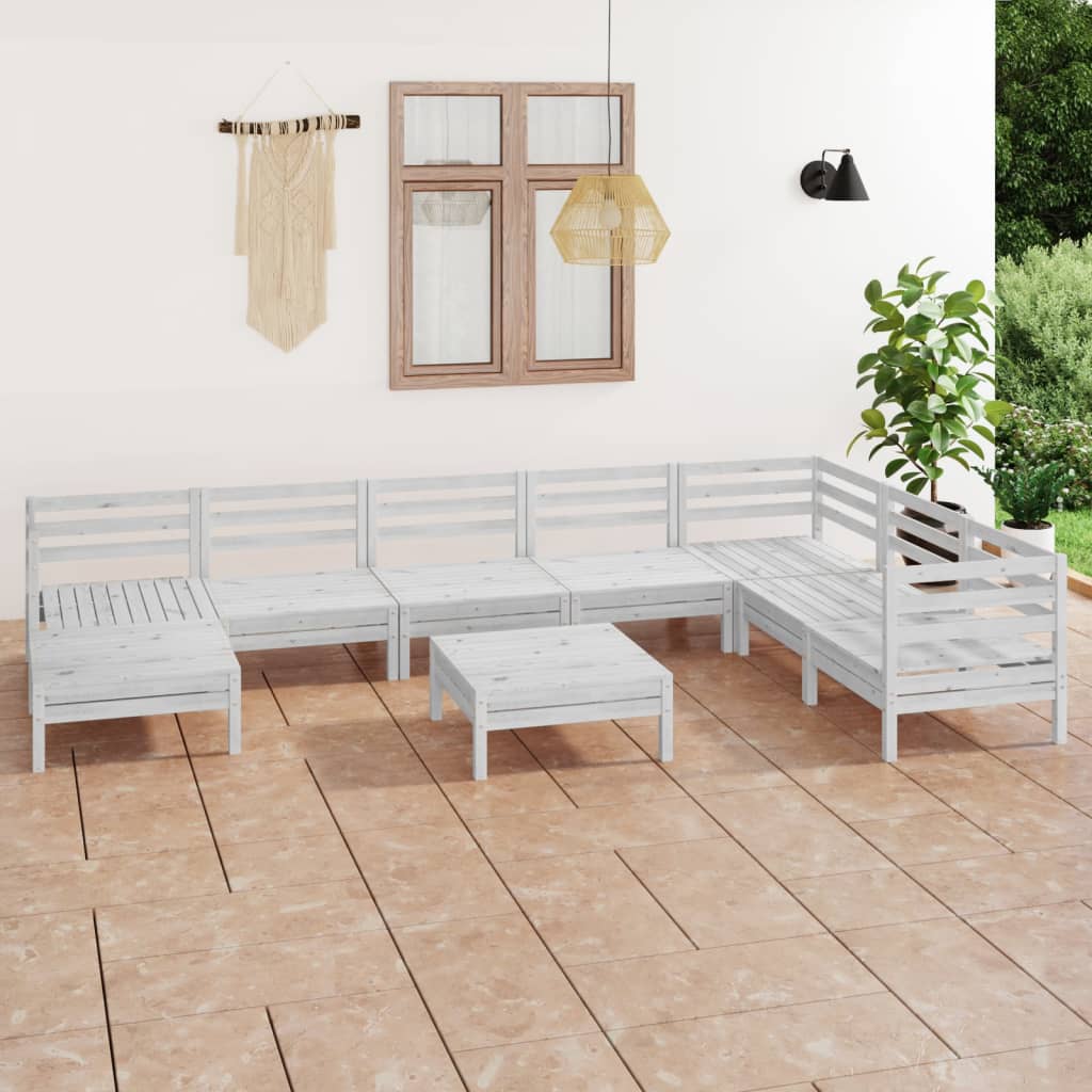 8720286687451_m_en_hd_1 vidaXL 9 Piece Garden Lounge Set Solid Pinewood White - Image 1