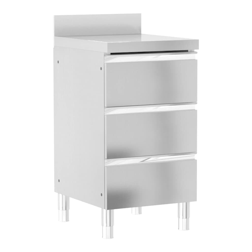 8720286694770_g_en_hd_2 vidaXL Commercial Kitchen Cabinets 2 pcs Stainless Steel - Image 4