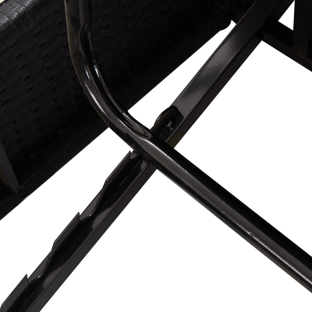 8720286699331_g_en_hd_6 vidaXL Convertible Sun Bed with Cushions Poly Rattan Black - Image 8