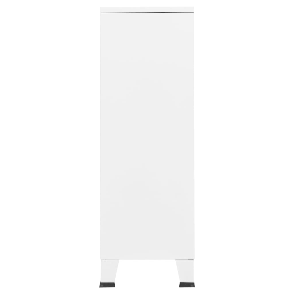 8720286699461_g_en_hd_2 vidaXL Industrial Wardrobe White 67x35x107 cm Steel - Image 5