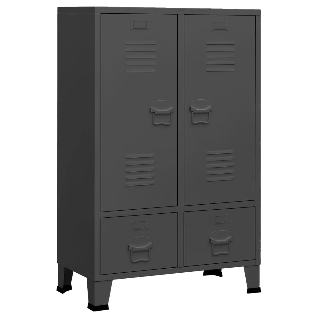 8720286699478_a_en_hd_1 vidaXL Industrial Wardrobe Anthracite 67x35x107 cm Steel - Image 2