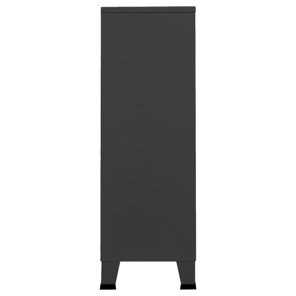 8720286699478_g_en_hd_2 vidaXL Industrial Wardrobe Anthracite 67x35x107 cm Steel - Image 5