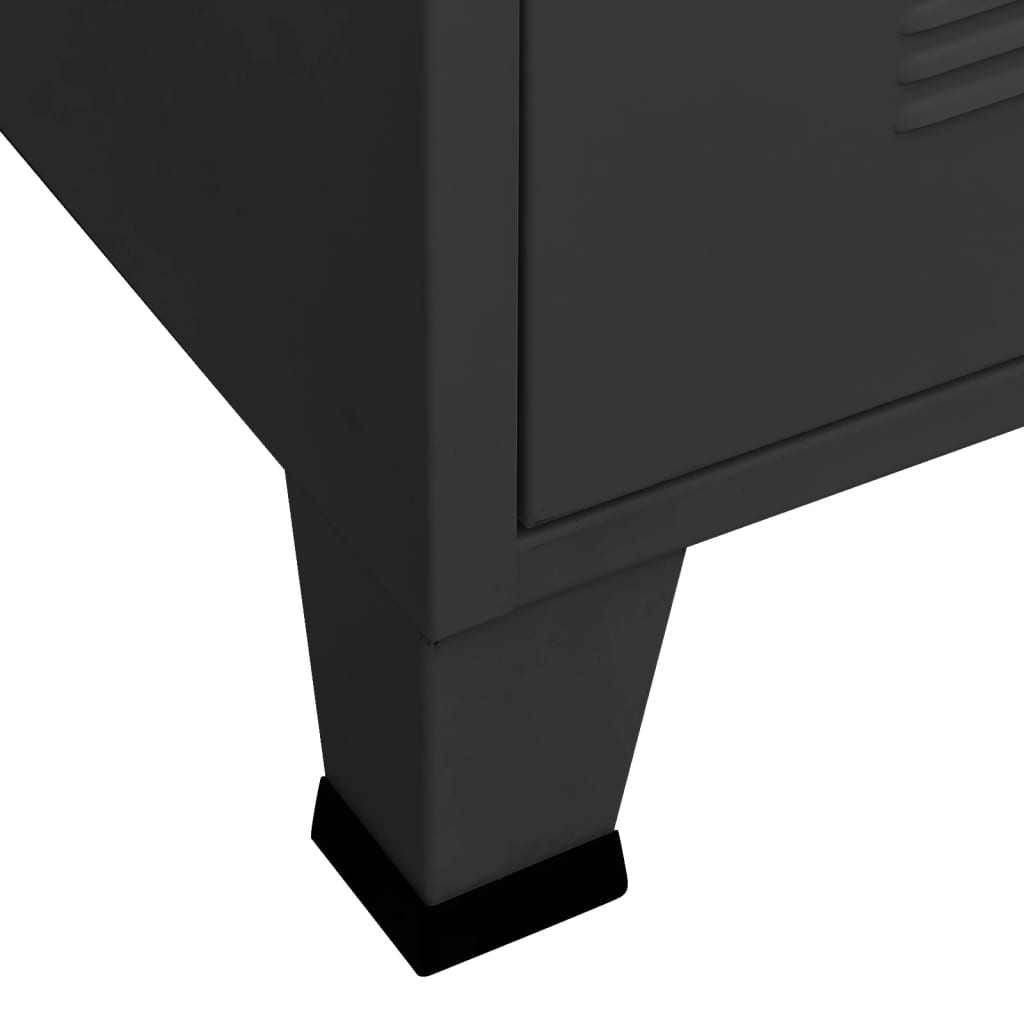8720286699485_g_en_hd_5 vidaXL Industrial Wardrobe Black 90x50x180 cm Metal - Image 8