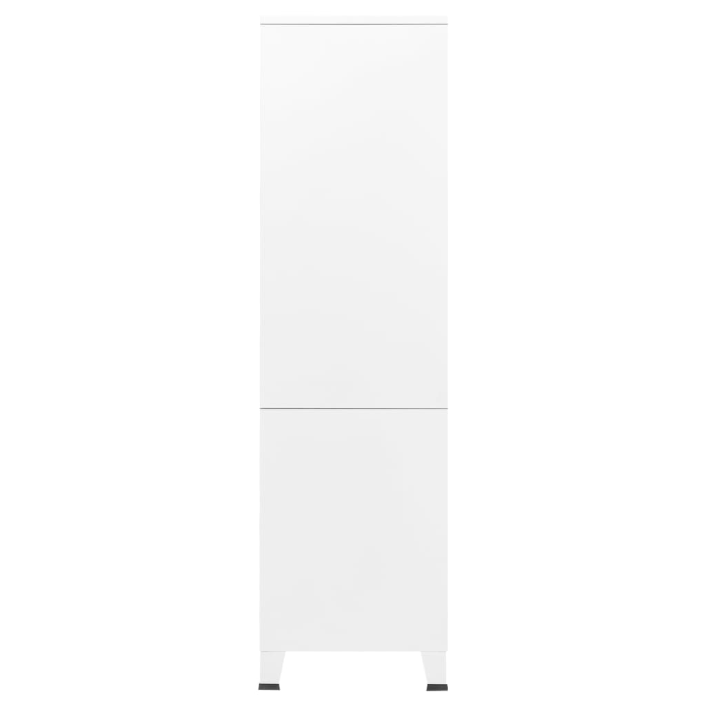 8720286699492_g_en_hd_3 vidaXL Industrial Wardrobe White 90x50x180 cm Metal - Image 6
