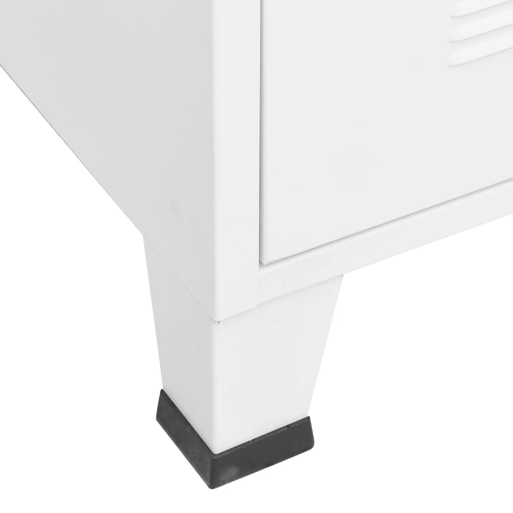 8720286699492_g_en_hd_5 vidaXL Industrial Wardrobe White 90x50x180 cm Metal - Image 8