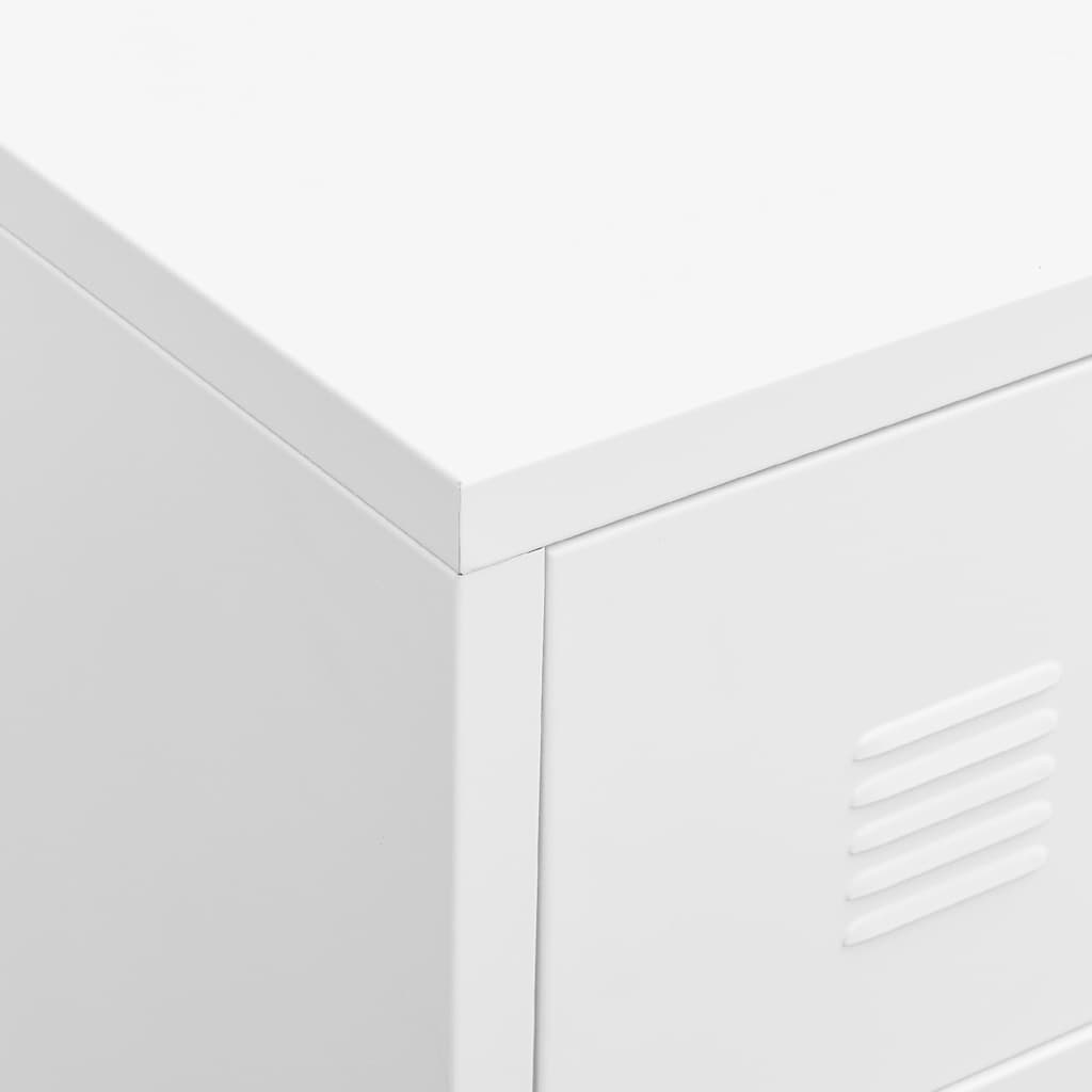 8720286699515_g_en_hd_6 vidaXL Industrial Drawer Cabinet White 78x40x93 cm Metal - Image 9