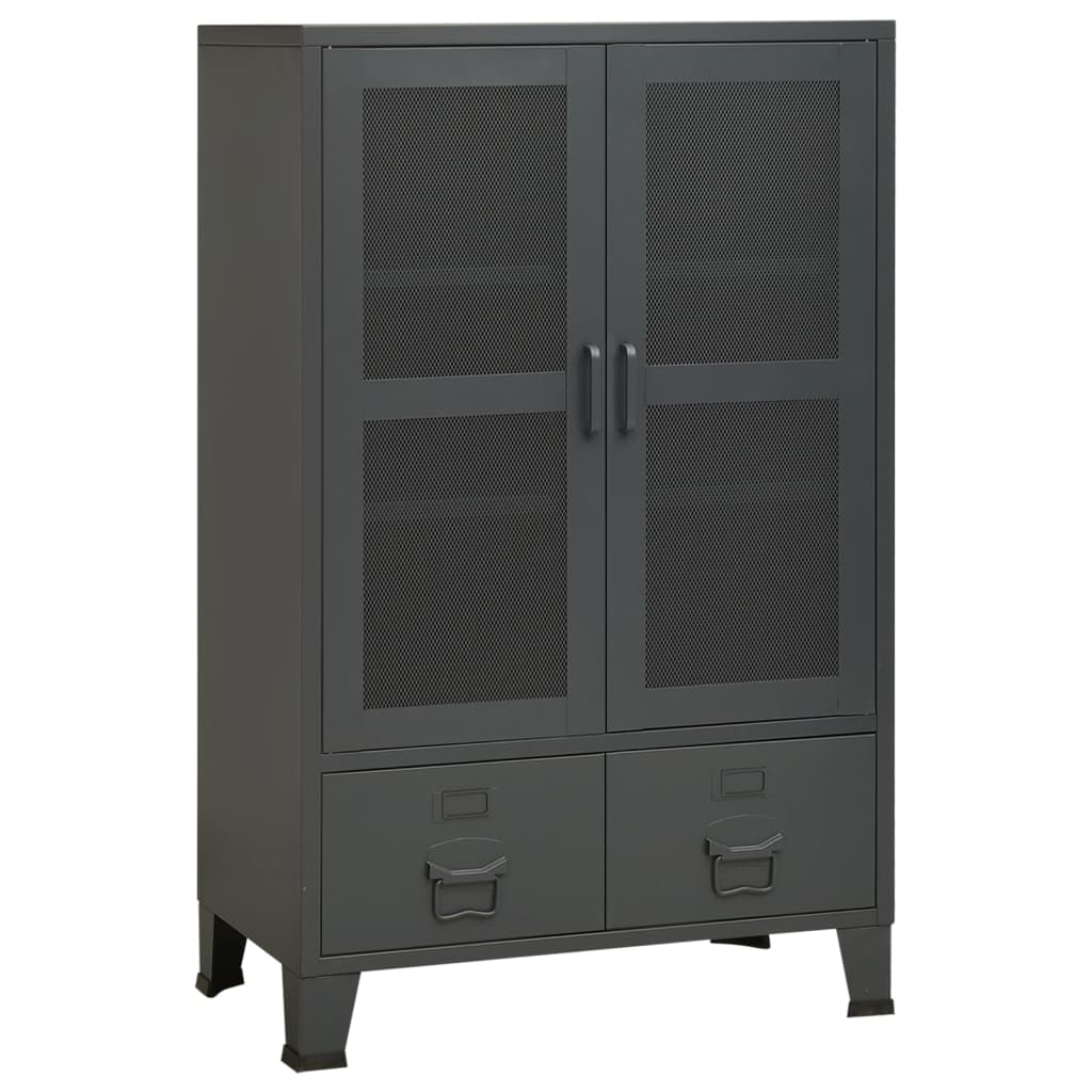 8720286699584_a_en_hd_1 vidaXL Industrial Storage Chest Anthracite 70x40x115 cm Metal - Image 2