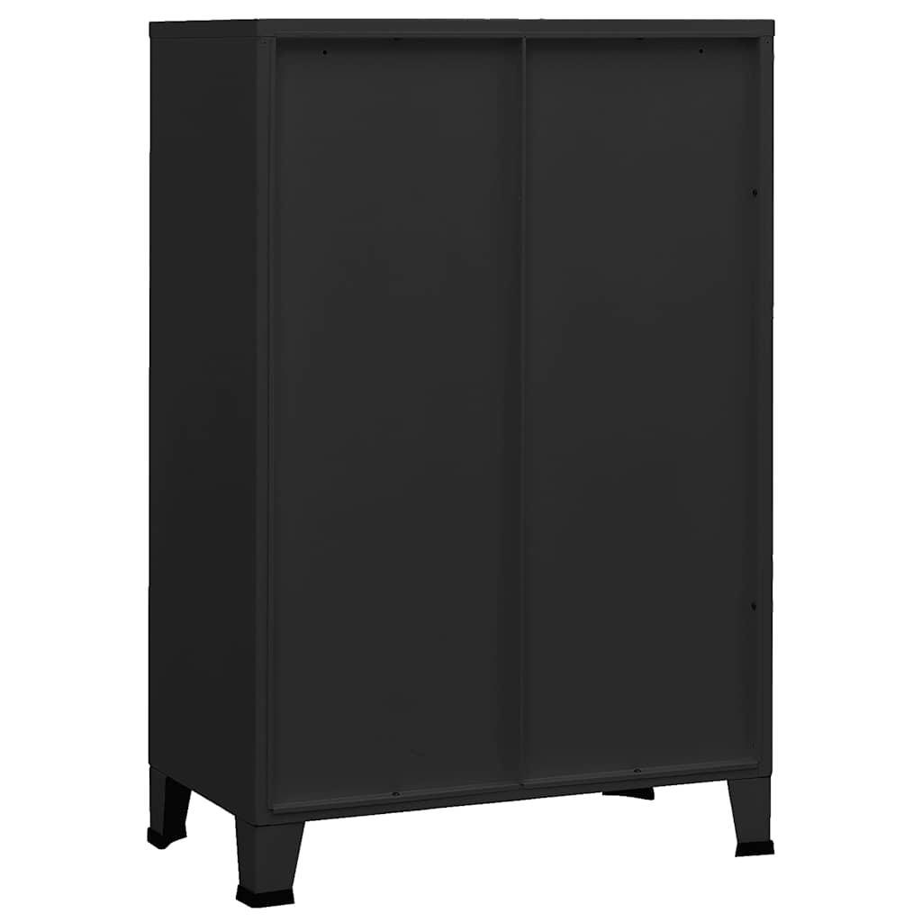 8720286699638_g_en_hd_4 vidaXL Industrial Storage Chest Black 75x40x115 cm Metal - Image 7