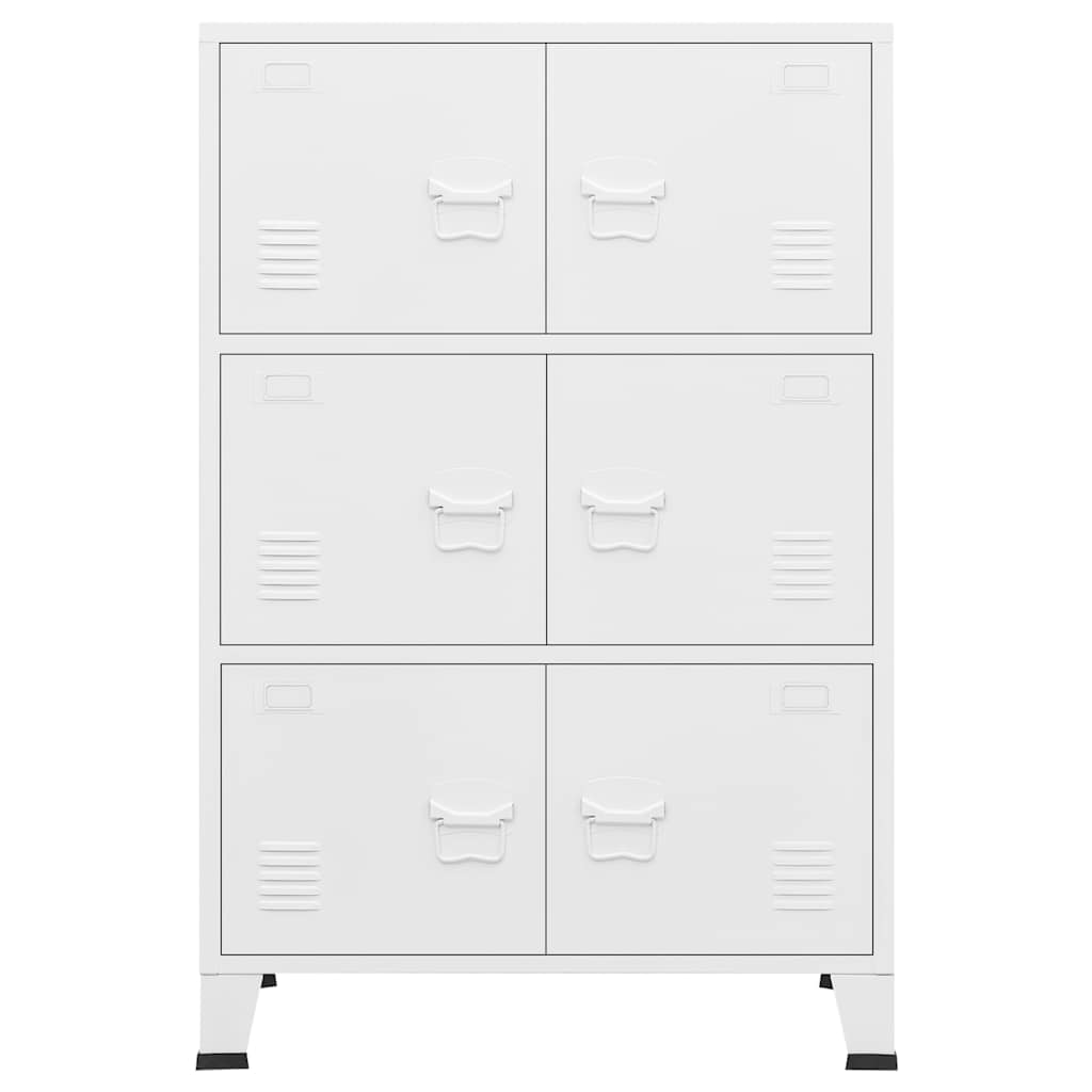 8720286699645_g_en_hd_2 vidaXL Industrial Storage Chest White 75x40x115 cm Metal - Image 5