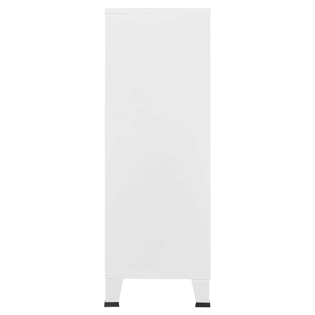 8720286699645_g_en_hd_3 vidaXL Industrial Storage Chest White 75x40x115 cm Metal - Image 6