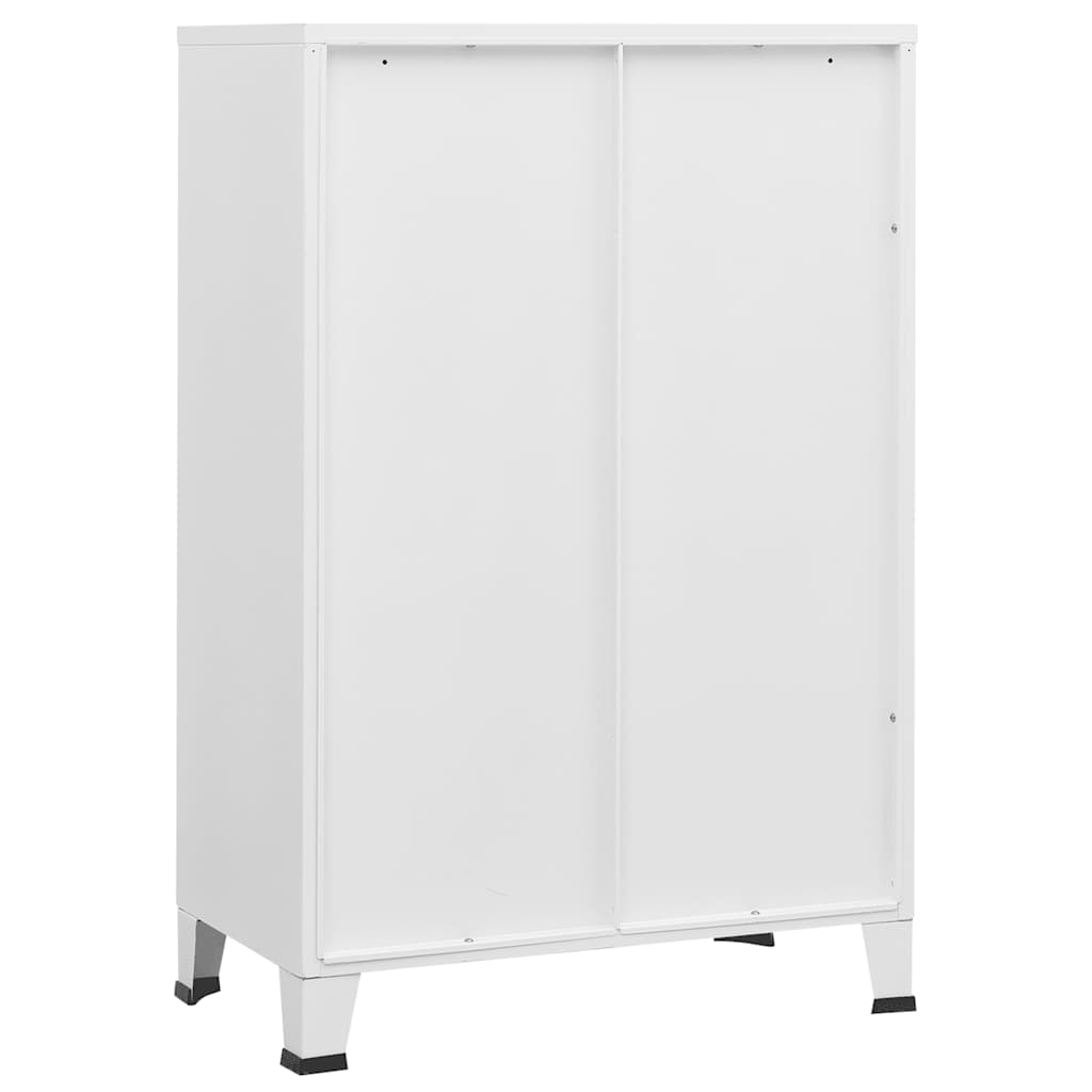 8720286699645_g_en_hd_4 vidaXL Industrial Storage Chest White 75x40x115 cm Metal - Image 7