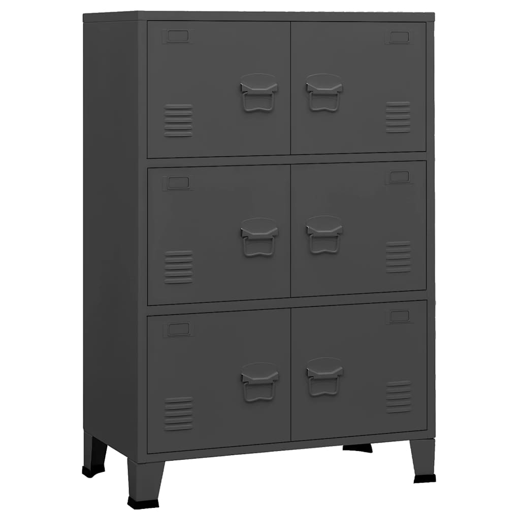 8720286699652_a_en_hd_1 vidaXL Industrial Storage Chest Anthracite 75x40x115 cm Metal - Image 2