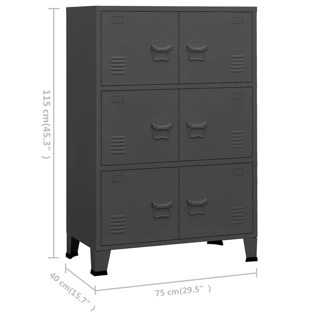 8720286699652_g_en_hd_8 vidaXL Industrial Storage Chest Anthracite 75x40x115 cm Metal - Image 11