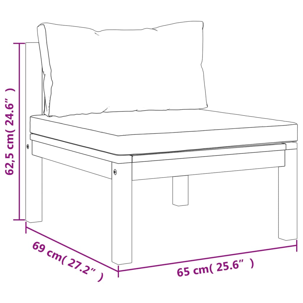 8720286700365_g_en_hd_9 vidaXL 11 Piece Garden Lounge Set with Cream Cushion Solid Acacia Wood - Image 11