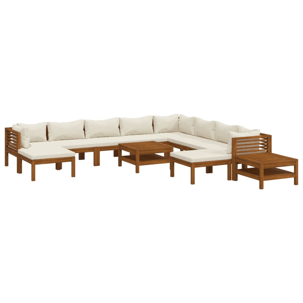 8720286700389_a_en_hd_1 vidaXL 12 Piece Garden Lounge Set with Cream Cushion Solid Acacia Wood - Image 2